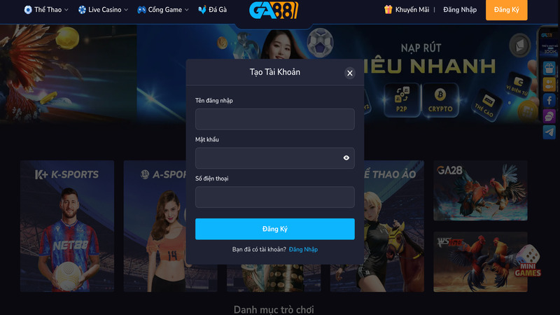 Người chơi cần đáp ứng yêu cầu về đăng ký 1XBET