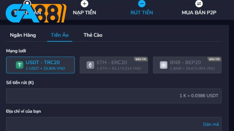 Rút tiền 1XBET giúp người chơi chuyển đổi tiền thắng cược thành tiền mặt